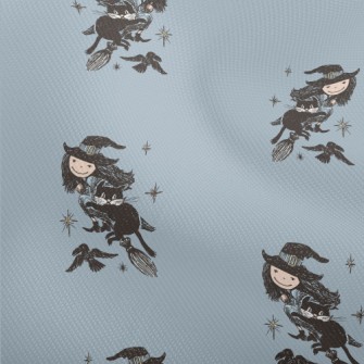 Flying Witch Cat Crow Dobby