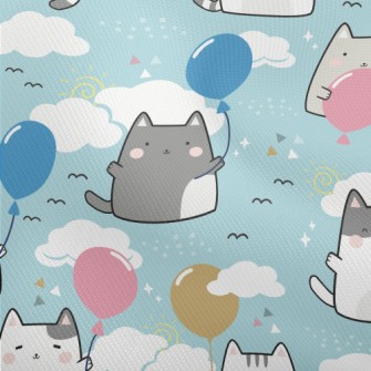 Blue Sky And White Clouds Kitt Dobby