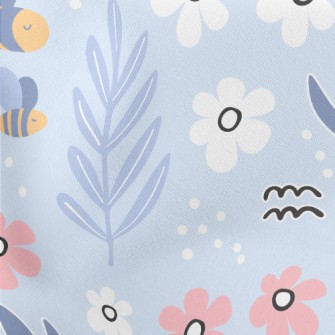 Garden Bees Flying Stretch Ponte