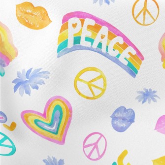 Watercolor Colorful Human Stretch Ponte