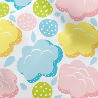 Macaroon Clouds Micro Fleece