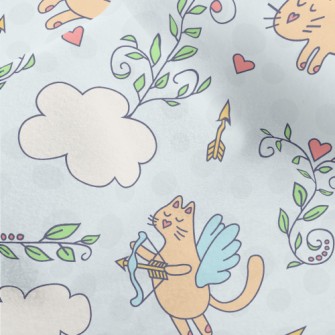 Cupid The Kitten Micro Fleece