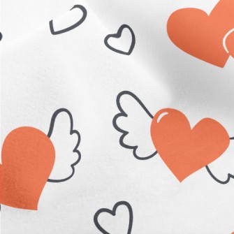 Flying Arrow Heart Micro Fleece