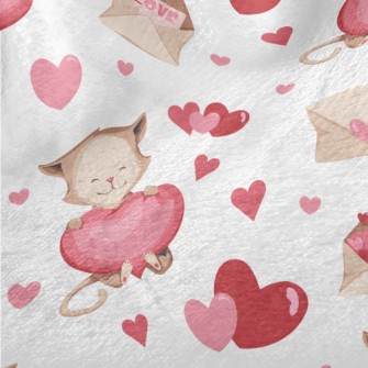 Love Envelope Cat Minky