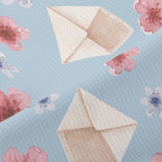 Watercolor Envelope Plum Bloss Piqué