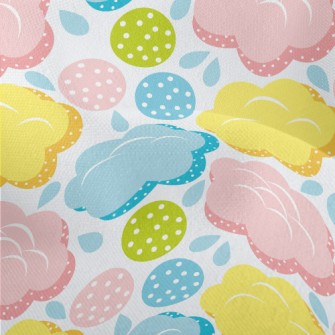 Macaroon Clouds Lightweight Performance Linen