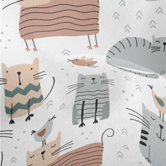 Smiling Cat Lightweight Performance Linen