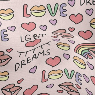 Rainbow Lips Dream Lightweight Performance Linen