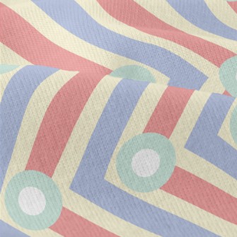 Vertical Dot Zigzag Pattern Modern Jersey