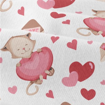 Love Envelope Cat Modern Jersey