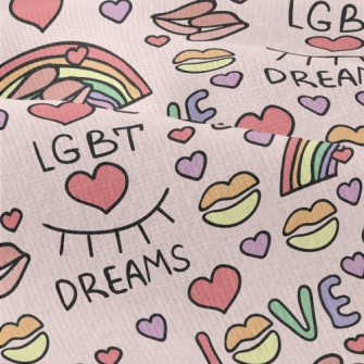 Rainbow Lips Dream Modern Jersey