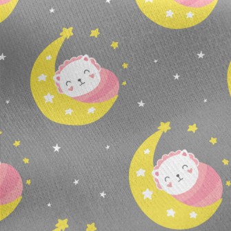 Good Night, Baby Cat Jersey Backed Fleece