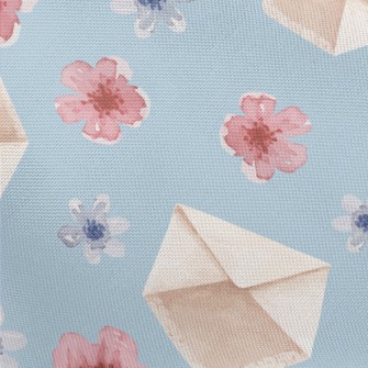 Watercolor Envelope Plum Bloss Pongee