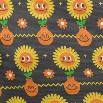 Big Eyes Sunflower Pongee