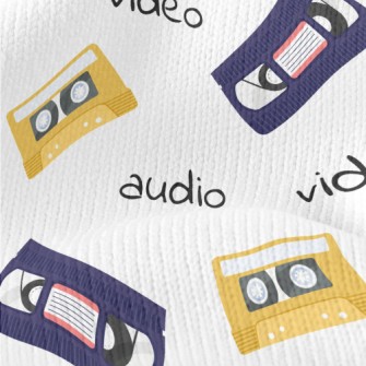 Videotapes And Audiotapes Stretch Jersey