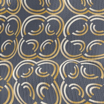 Line Diamond Pattern Stretch Jersey
