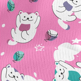 Trick Or Treat Cat Stretch Jersey