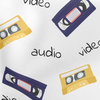 Videotapes And Audiotapes Lightweight Cotton Poplin