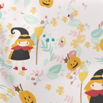 Magic Little Witch Lightweight Cotton Poplin