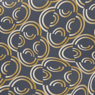 Line Diamond Pattern Midweight Cotton Poplin