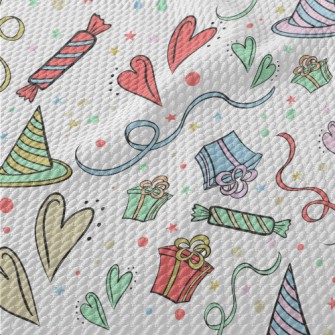 Gift Candy Ribbon Birdseye Piqué