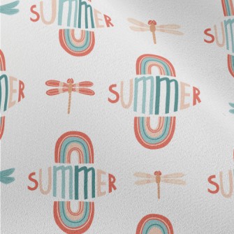 Colorful Summer Dragonfly Chiffon