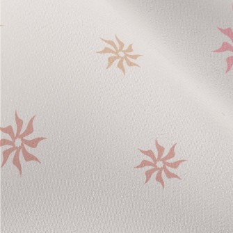 Artistic Spiral Flower Chiffon