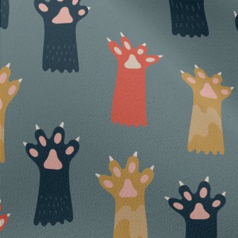 Colorful Cat Palm Chiffon