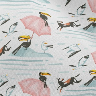 Toucan And Seagull Chiffon