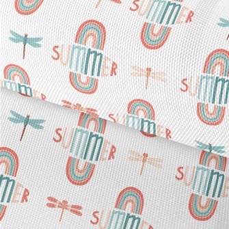 Colorful Summer Dragonfly Waterproof Oxford