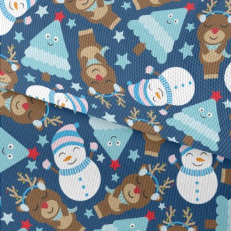 Christmas Tree Reindeer Snowma Waterproof Oxford