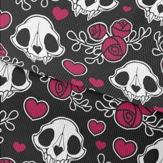 Skull And Roses Waterproof Oxford