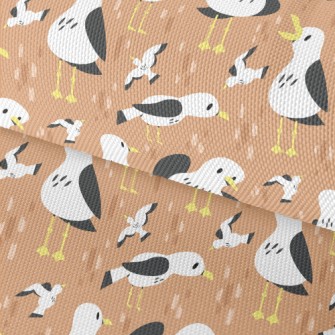 Cute And Lively Seagull Waterproof Oxford