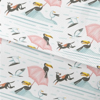 Toucan And Seagull Waterproof Oxford