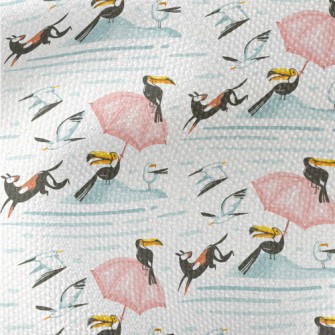 Toucan And Seagull Waterproof Canvas