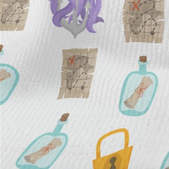 Octopus Pirate Treasure Map Terry