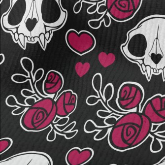 Skull And Roses Terry