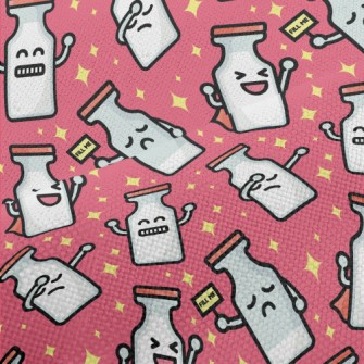 Funny Milk Bottle Performance Linen