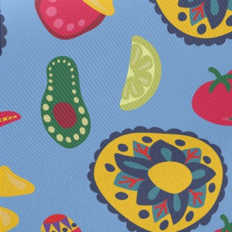 Mexican Hat Food Twill