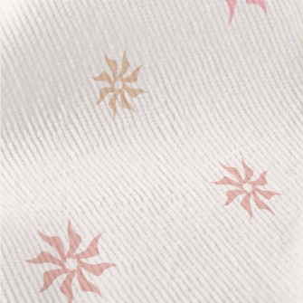 Artistic Spiral Flower Standard Corduroy