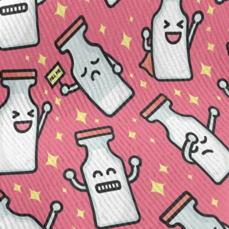 Funny Milk Bottle Standard Corduroy