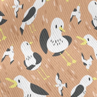 Cute And Lively Seagull Standard Corduroy