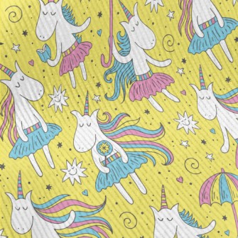 Elegant Long Hair Unicorn Standard Corduroy