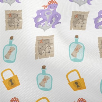 Octopus Pirate Treasure Map Dobby