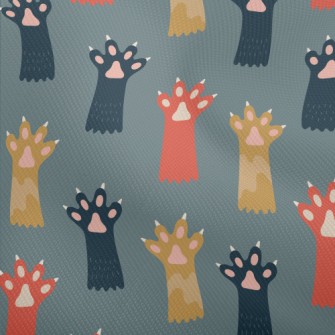 Colorful Cat Palm Dobby