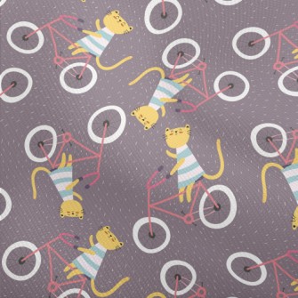 Kitten Riding A Bicycle Dobby
