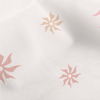 Artistic Spiral Flower Micro Fleece