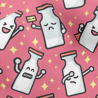 Funny Milk Bottle Micro Fleece