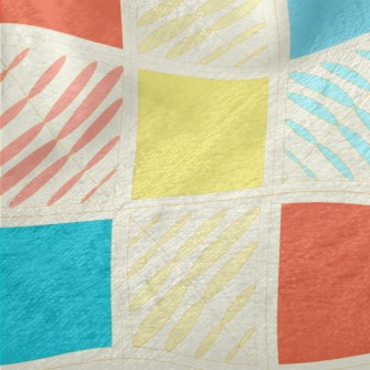 Colorful Geometric Mosaic Minky