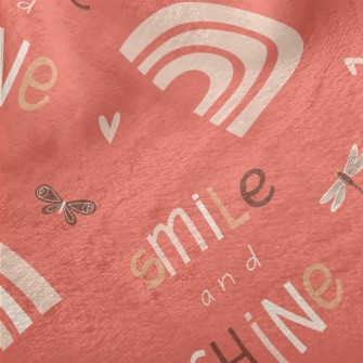 Simple Lines Rainbow Minky